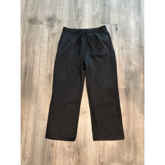 Pinspark Women's Black Wide Leg Sweatpant Size PXL - Picture 1 of 8
